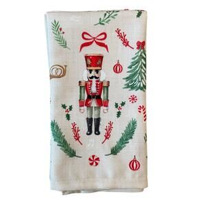 Rachel Ashwell Christmas NUTCRACKER BALLET Dinner Napkins 18x18 Set of 8 New